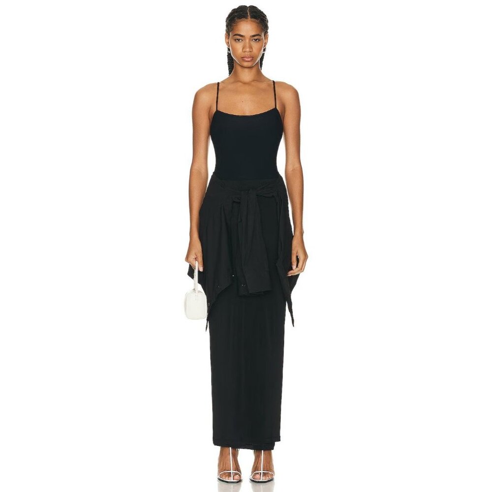 WARDROBE.NYC Layered Tube Skirt in Black Small New Womens Maxi Long - Picture 16 of 16